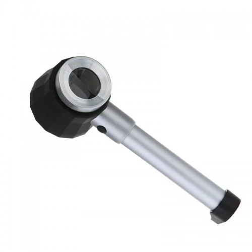 -10x Büyütmeli Tekstilciler Için ölçek  Kalite Kontrolü Pipo Modeli Büyüteç - Resim 3