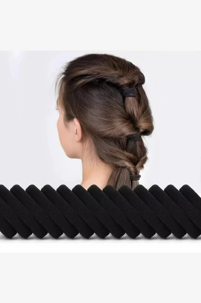 Lastik Saç Toka Bileklik Boy Ultra Esnek 15 Adet - 3