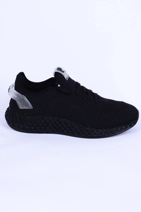 Pierre Cardin 9304 Sneaker Fileli Hafif Taban Siyah Günlük Erkek Spor Ayakkabı