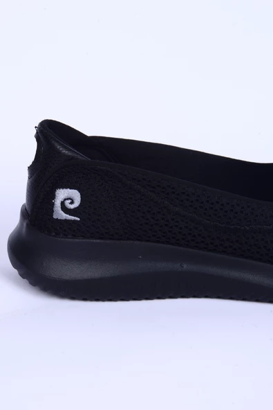 Pierre Cardin 30168 Sneaker Esnek Bağcıksız Ortopedik Taban Siyah Günlük Kadın Spor Ayakkabı - 2