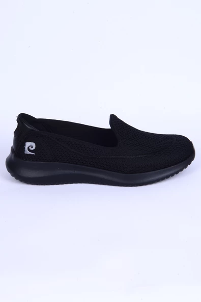 Pierre Cardin 30168 Sneaker Esnek Bağcıksız Ortopedik Taban Siyah Günlük Kadın Spor Ayakkabı