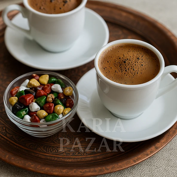 Çakıltaşı Draje Çikolata 3 kg | Renkli Taş Görünümlü Çikolata - 4