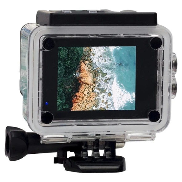 Pm-18797 Dijital 1080p 2 Lcd Ekranlı Hd Suya Dayanıklı Aksiyon Kamera