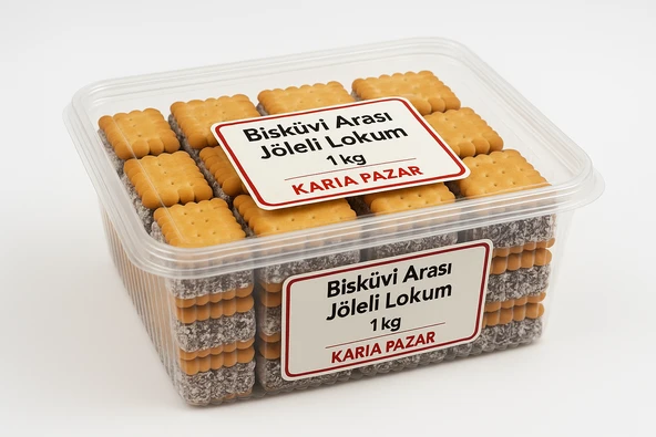 Bisküvi Arası Jöleli Lokum 1kg | Geleneksel Tatlı ürün görseli