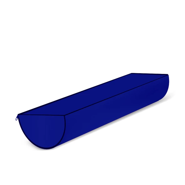 Zero Masaj Pozisyon Yastığı Yarım 25cm x 40cm Mavi