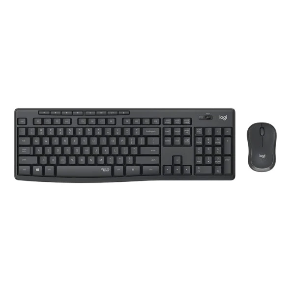 Logıtech Mk295 Q Tr Siyah Kablosuz Klavye+mouse Set