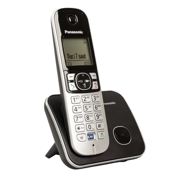 Panasonıc Kx-tg6811 Dect Siyah Telsiz Telefon