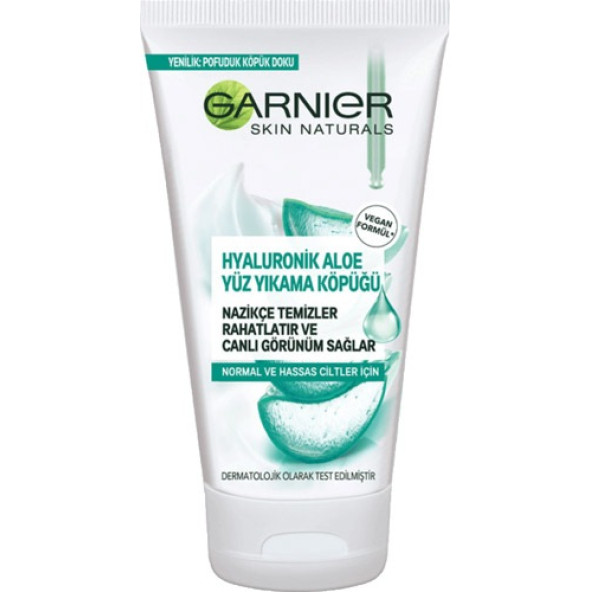 Garnier Hyaluronik Aloe Yüz Yıkama Köpüğü