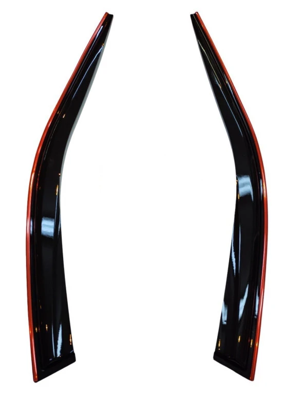 Dacia Dokker Kırmızı Kromlu Cam Rüzgarlığı 2012-2021 Arası 2-Li ürün görseli