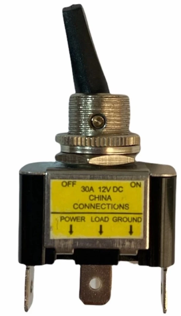 12 Volt Dc 30 Amper Toggle Switch On-off Işıklı Ic-151b