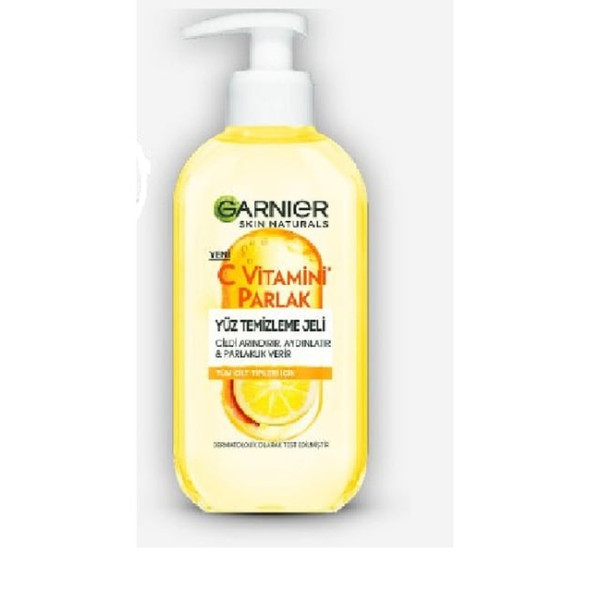 Garnier C Vitamini Parlak Yüz Temizleme Jeli 200 Ml