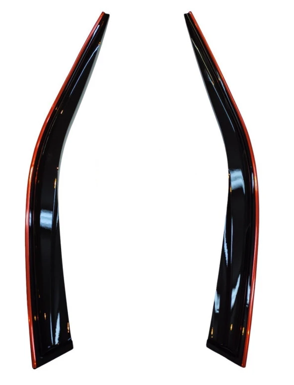 Toyota Proace City Kırmızı Kromlu Cam Rüzgarlığı 2019 ve Sonrası 2li ürün görseli 1