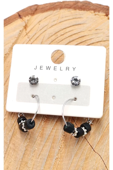 Renkli Figürlü Lüks Küpe ürün görseli 1