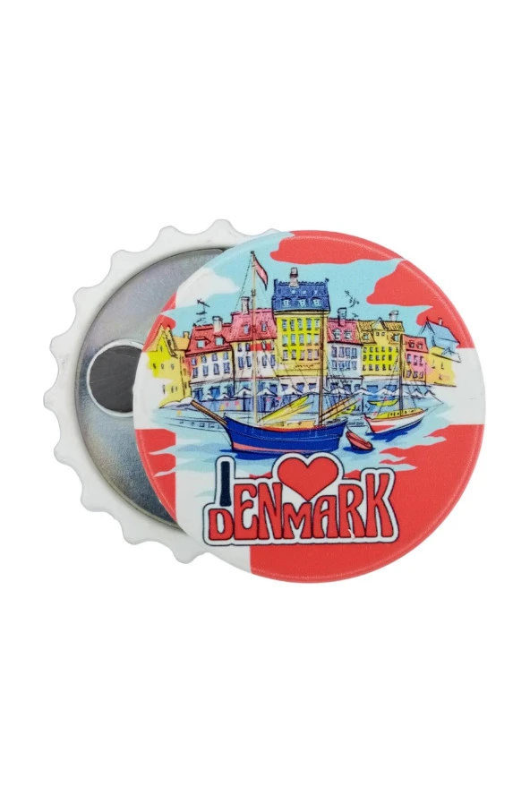Danimarka Temalı Magnet Kapak Açacak - Resim 6