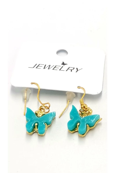 Renkli Figürlü Lüks Küpe ürün görseli 1