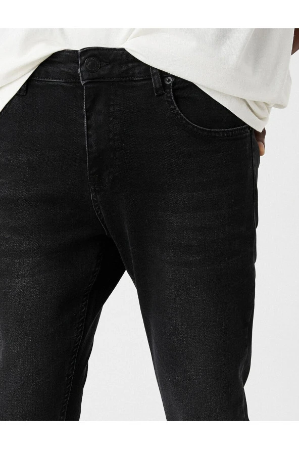 Super Skinny Fit Kot Pantolon - Justin Jean - Resim 5