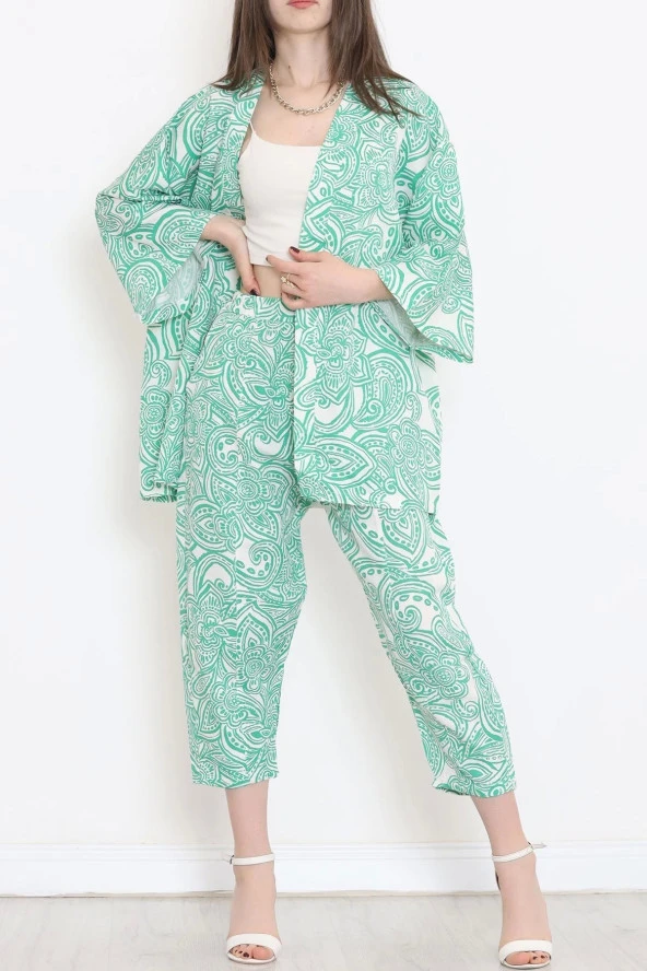 Kimono Takım Yeşil