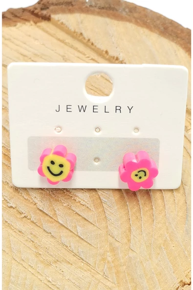 Renkli Figürlü Lüks Küpe ürün görseli 1