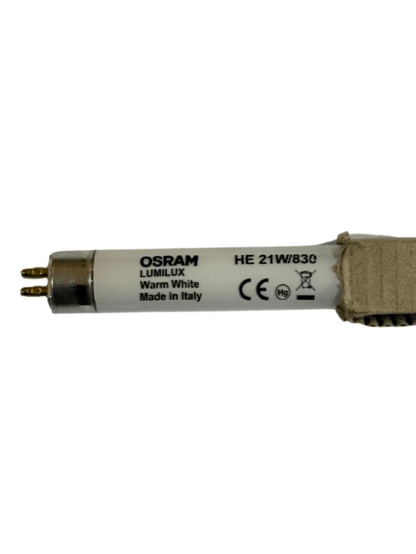 Osram Lumilux HE 21W 830 3000K (Sarı Işık) G5 Duylu Floresan