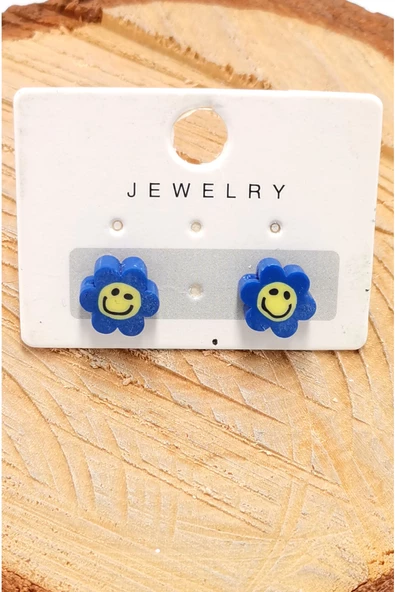 Renkli Figürlü Lüks Küpe ürün görseli 1