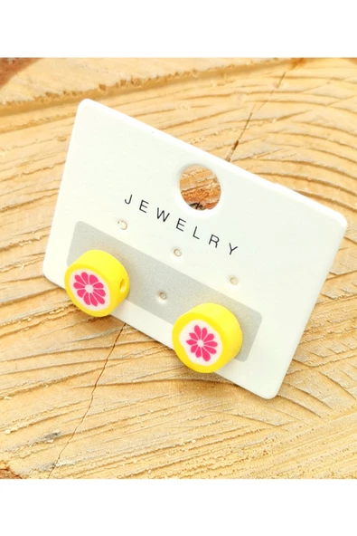 Renkli Figürlü Lüks Küpe ürün görseli 1