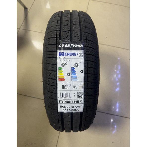 Goodyear Eagle Sport 4 Seasons 175/65 R14 86H XL 4 Mevsim Lastik - 2024 - 2