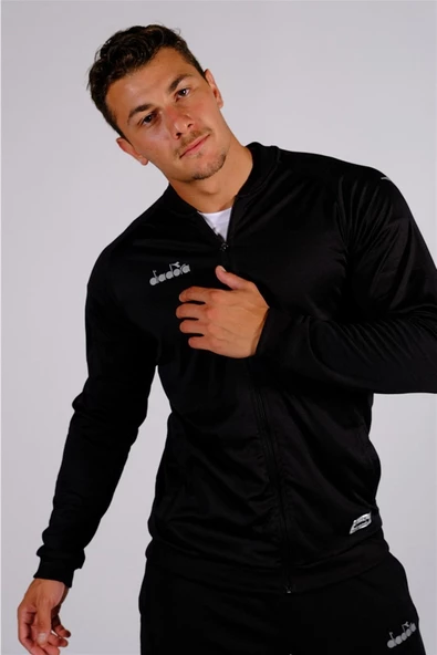 Diadora Nacce 22 - Erkek Siyah Eşofman Takımı - Nacce22-TKM - 4