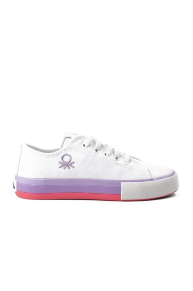 BENETTON BN-30175 KETEN UNİSEKS SNEAKERS ÇOCUK AYAKKABI - 4