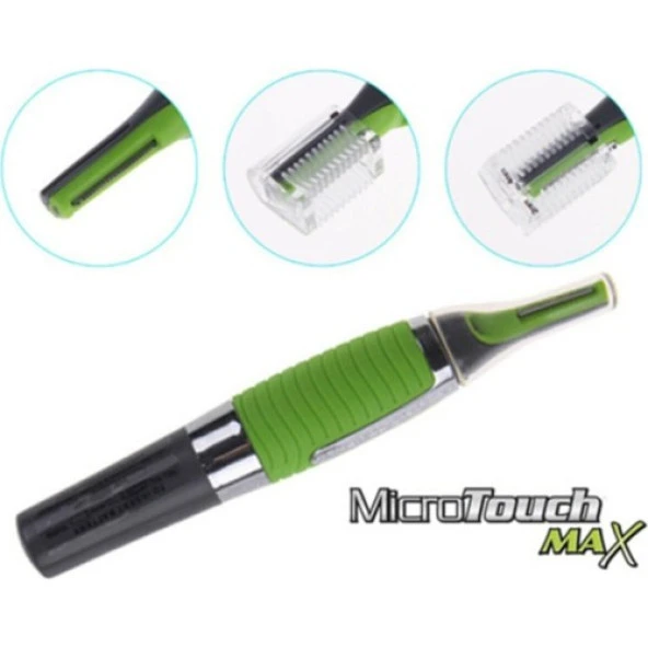 Micro Touch NAX Kaş, Ense Favori Burun Yanak Kıl Alma Makinesi Pilli - 5