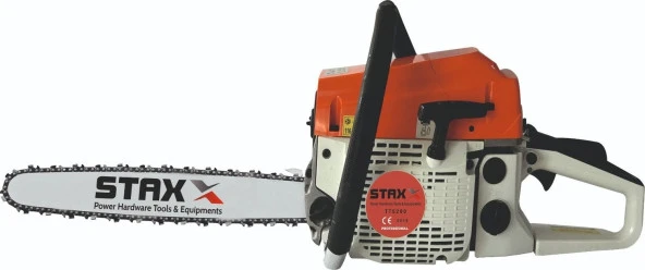 Staxx Tt-58 4.3 Hp Ağaç Motoru 58 cc Benzinli Testere Ağaç Odun Dal Kesme Makinası Zincirli Hızar