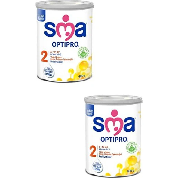 Sma Optipro Probiyotik 2 Devam Sütü 400 gr x 2 Adet