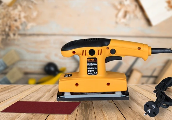 Staxx Power STX-400X Profesyonel 400 W Elektrikli Titreşimli Zımpara Makinası - 3