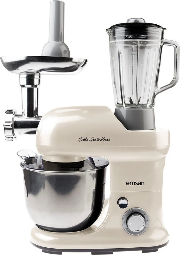 Emsan Bella Gusto Maxi Krem Stand Mikser Mutfak Şefi 1300W 5 Lt - 2