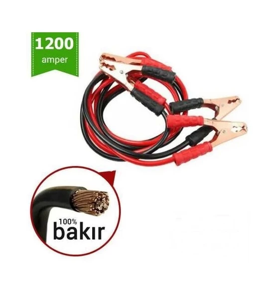 Akü Takviye Kablosu 1200 Amper (taşıma Çantalı) - 2