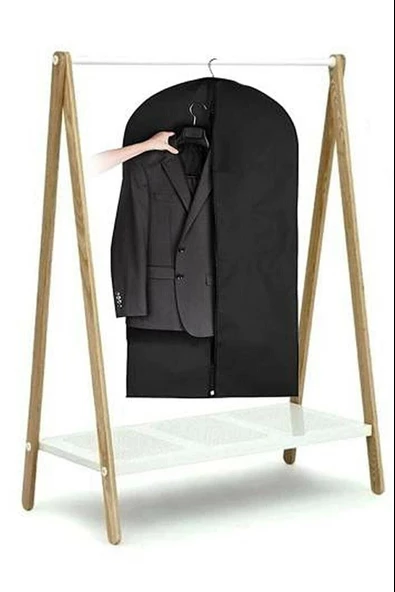 6 Adet Kullanışlı Takım Elbise Kılıfı 100x63 Cm 0096 - 2