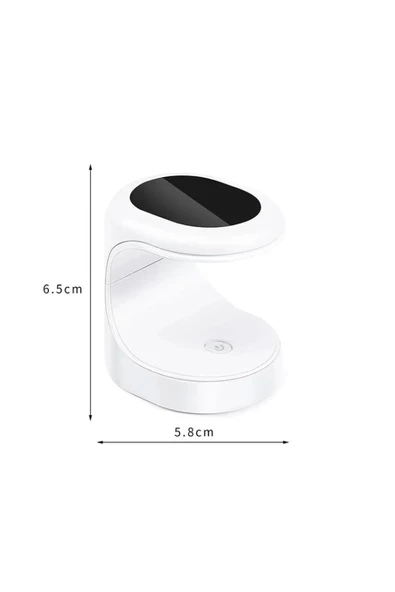 Mini Uv Led Işık Oje Tırnak Kurutucu Tasarımlı Express Protez Tırnak Kiti Kurutma Cilası - 5