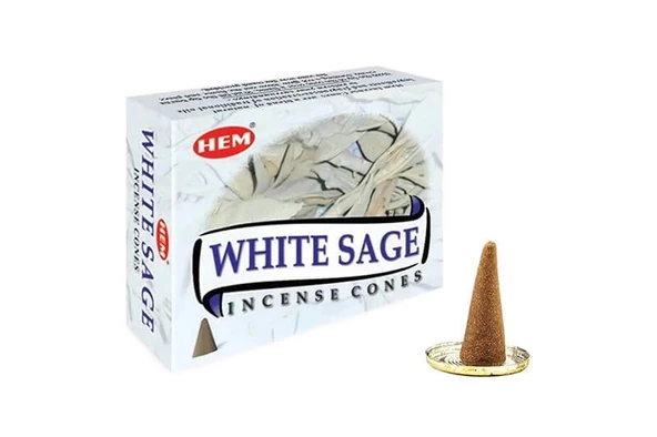 White Sage Cones