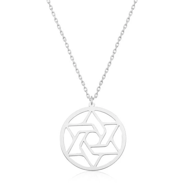 925 Ayar Gümüş Çember Kadın Gümüş Kolye ürün görseli