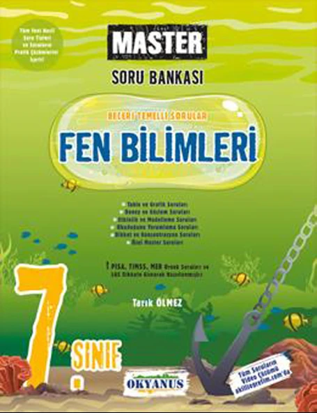 Okyanus 7. Sınıf Master Fen Bilimleri Soru Bankası