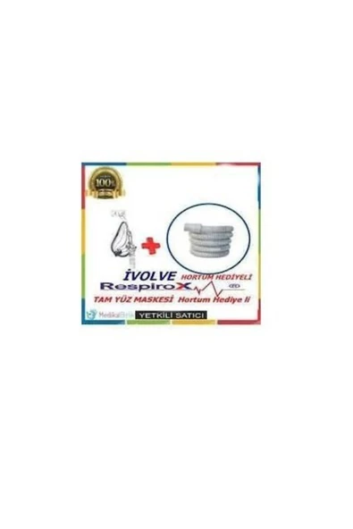 Respirox FullFace Tam Yüz Maske Large Beden Cpap ve Bpap Maskesi