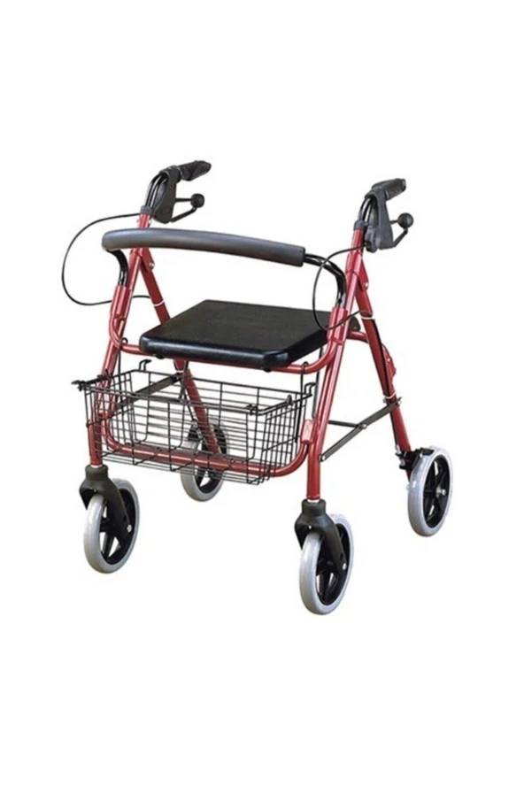 Hasta Yaşlı Yürüteci Lüx Yürüteç Tekerlekli Walker - Tekerlekli Rollatör