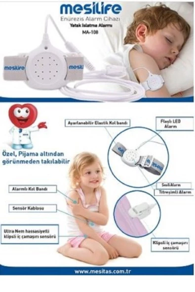 ALT ISLATMAYA SON Enürezis Yatak Alt Islatma Alarm Cihazı - Resim 3