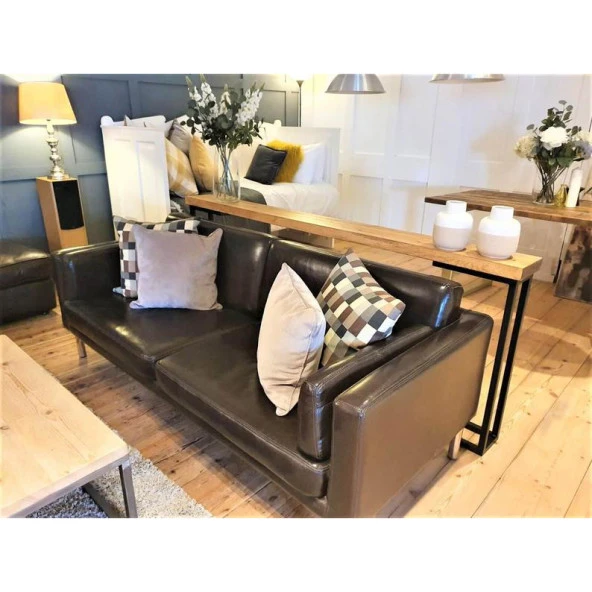 Koltuk Arkası Dresuar Modern Tasarım Ahşaplı Dresuar - Resim 5