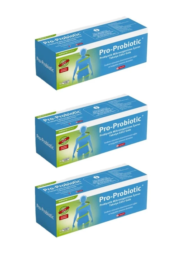 Naturopathica Pro-probiotic 30 Kapsül | 3 Adet