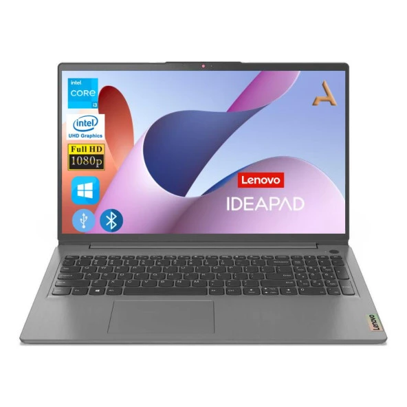 Lenovo Ideapad 3 İntel core i3-1215U 12GB 512GB  M.2 SSD 82RK00X8TXATL6  15.6'' W11H Taşınabilir Bilgisayar