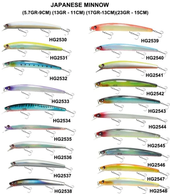 Effe Japanese Minnow Suni Yem Maket Balık 11 cm 13 gr
