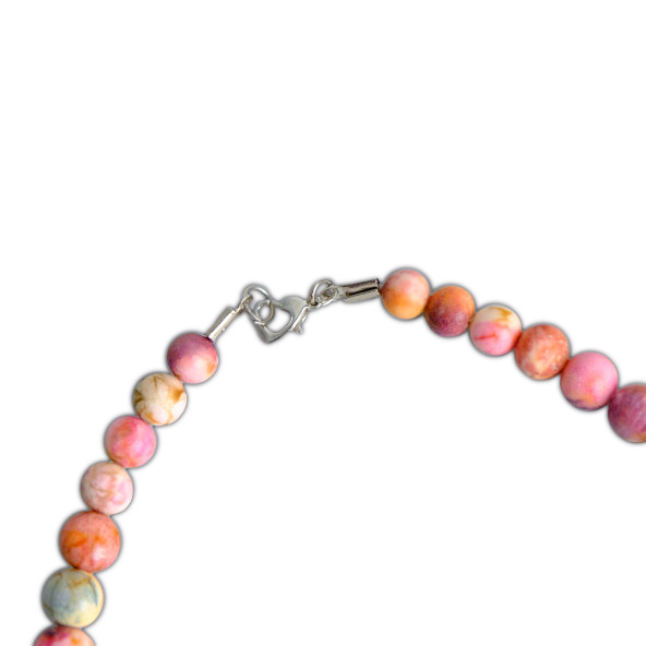 Lületaşı Ebruli Kolye - 2