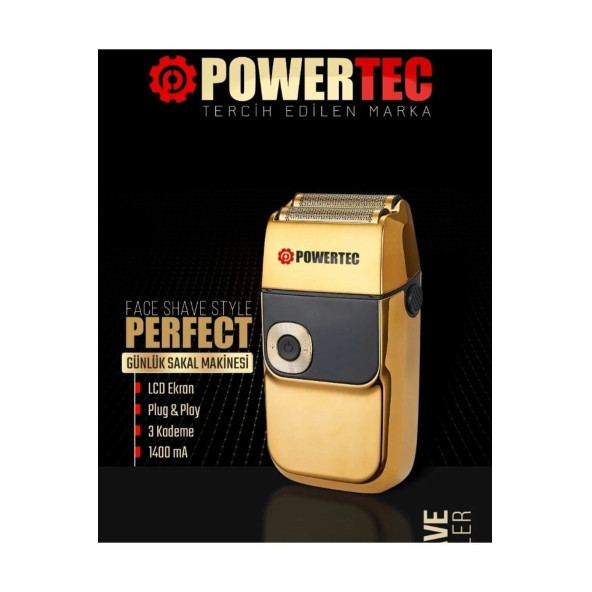 Powertec Tr-550 Digital Gunluk Sakal Makinesi