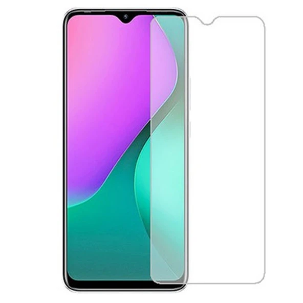 Tonex Redmi 10A Uyumlu  Temperli cam 9H sertlik 2.5D Ekran koruyucu