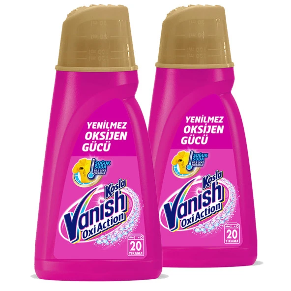 Vanish Kosla Oxi Action Gold Sıvı Leke Çıkarıcı 2 x 1 L - 2